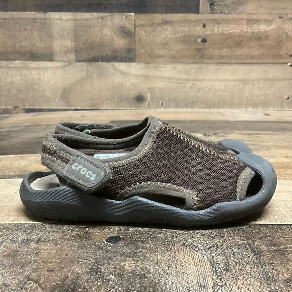 Kids Crocs size C9 brown - Picture 1 of 6